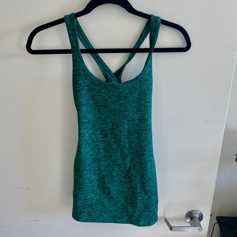 Beyond Yoga Spacedye Criss Cross Tank Top